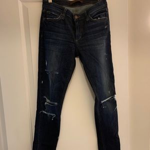 Joe’s jean, skinny, distressed